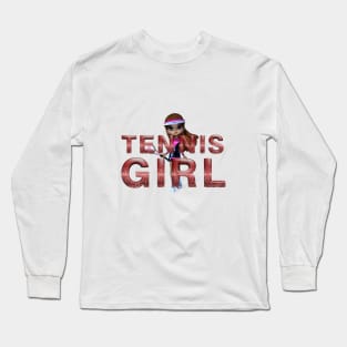 Tennis Girl Long Sleeve T-Shirt